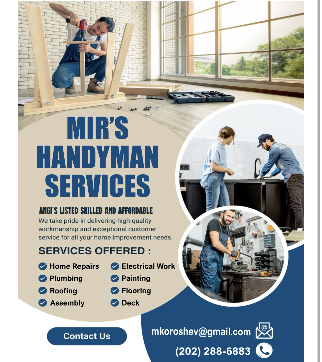 Avatar for MIR’S HANDYMAN SERVICES