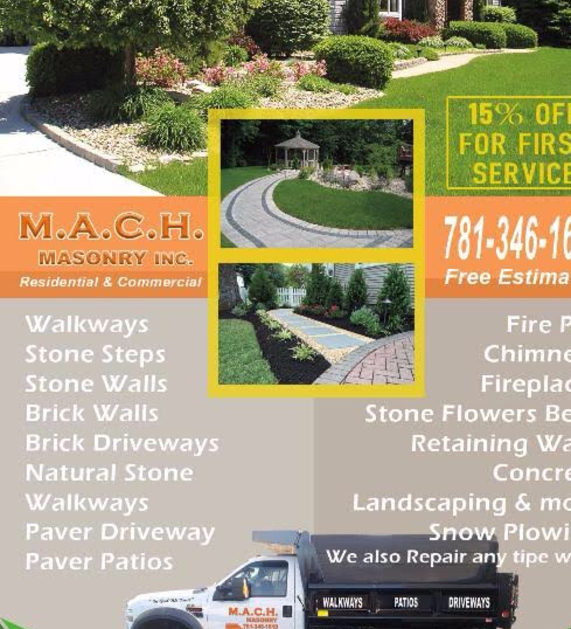 Avatar for M.A.C.H. Masonry & Landscaping, Inc