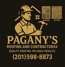 Peganys Roofing & Contractors logo