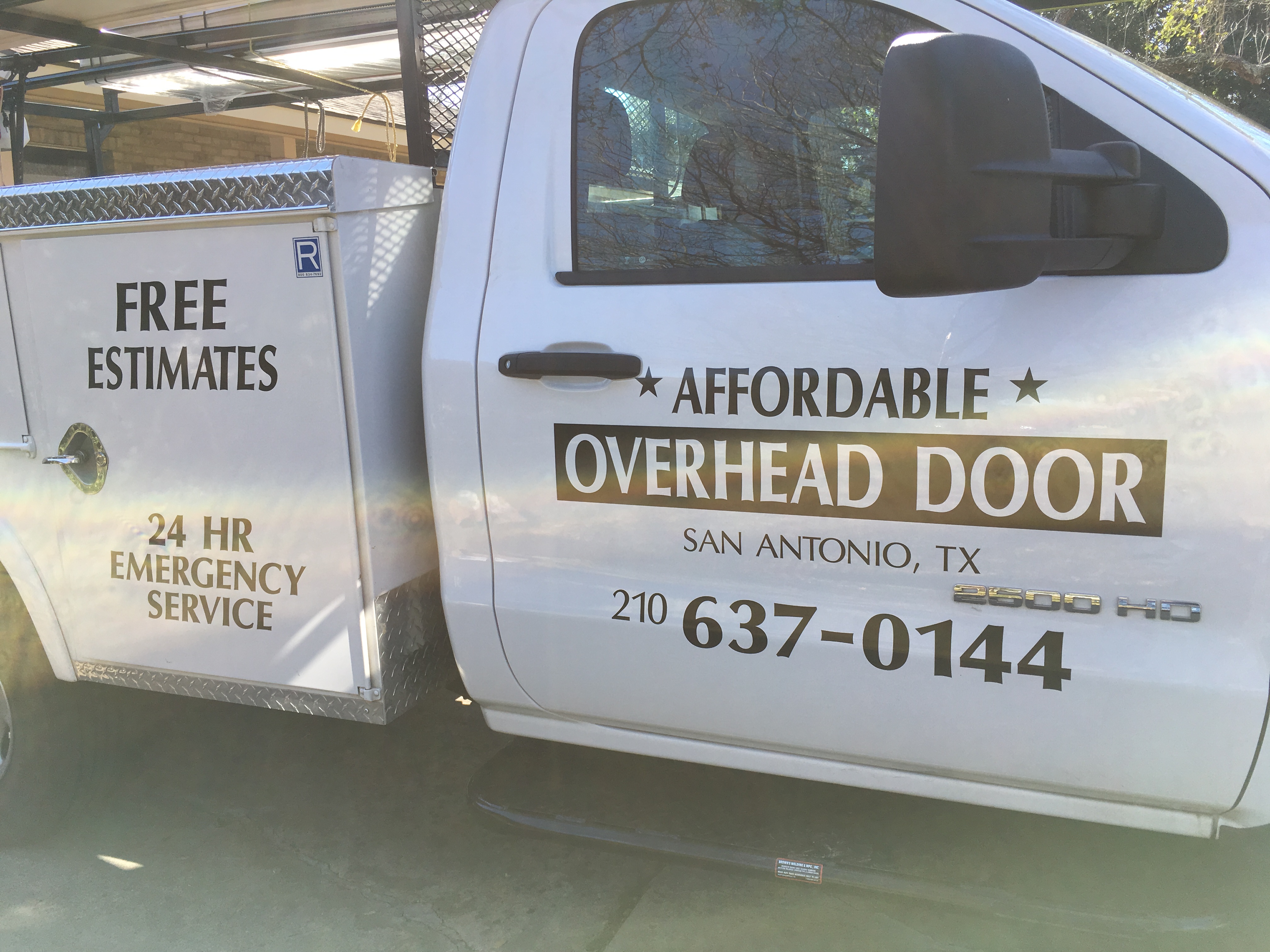 Affordable Overhead Door Company logo