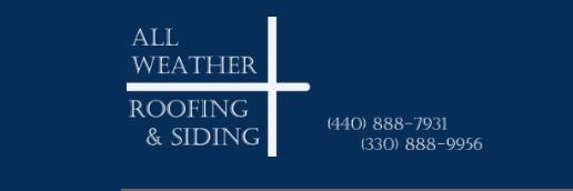 All Weather Roofing logo