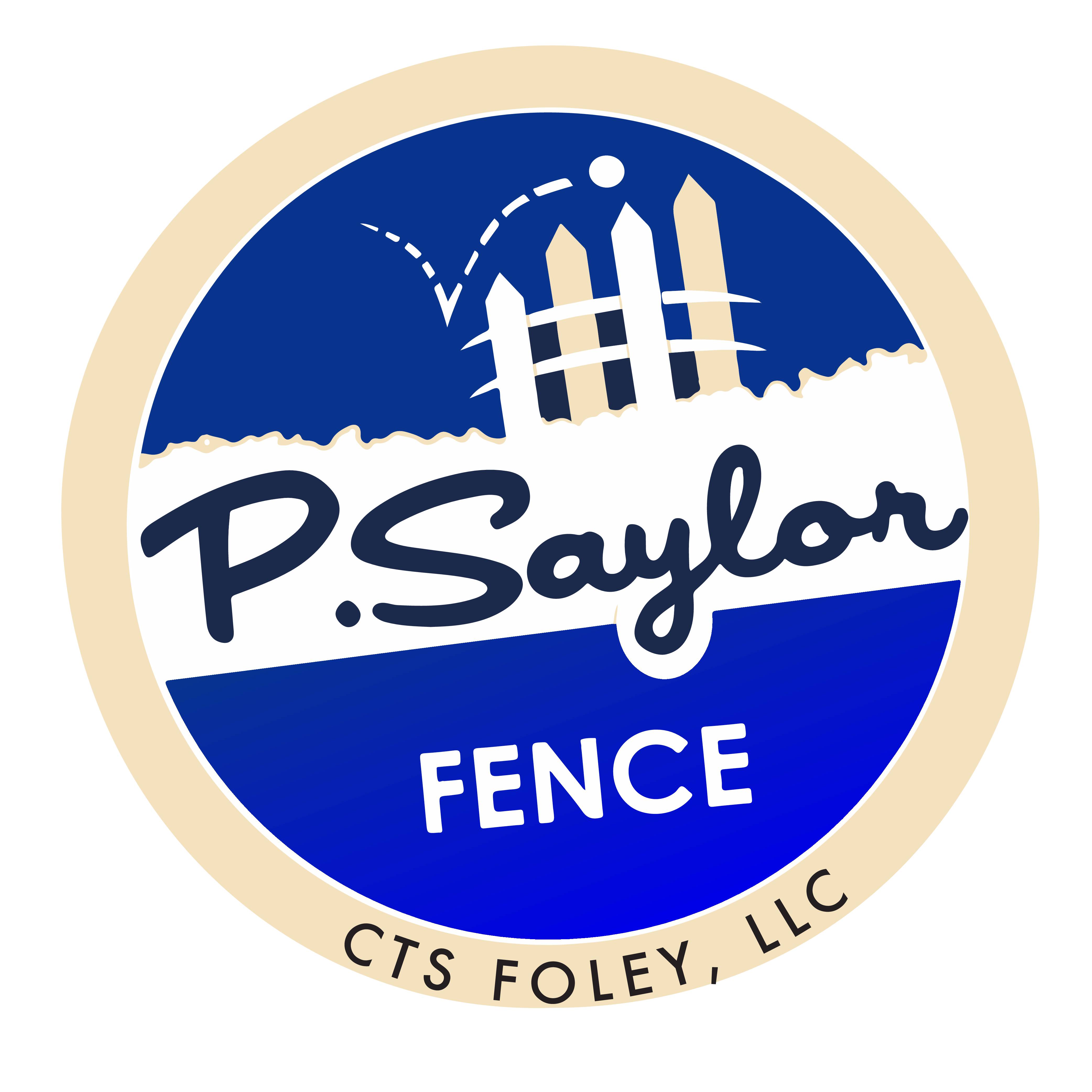 P Saylor Fence Co logo