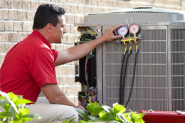 ICS HEATING & AIR CONDITIONING logo