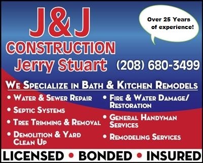 Logo for J & J Construction