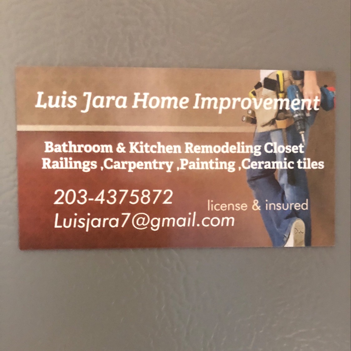 Logo for Luis Jara Home Improvement