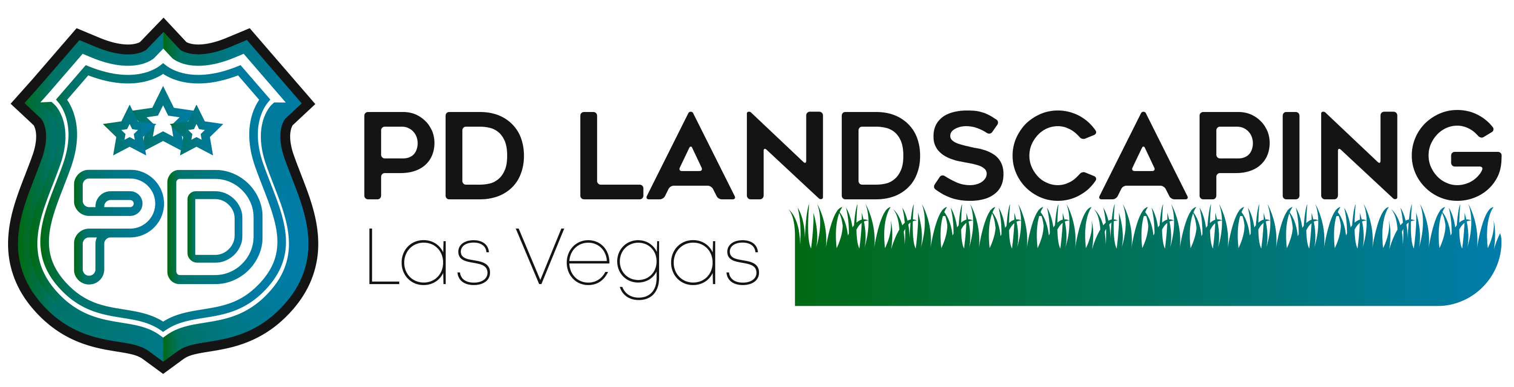 PD Landscaping logo