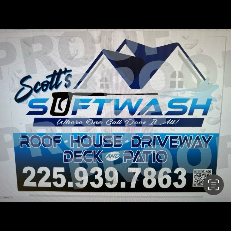 Logo for Scott's Softwash LLC