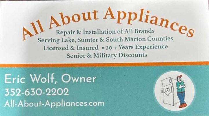 Logo for All About Appliances