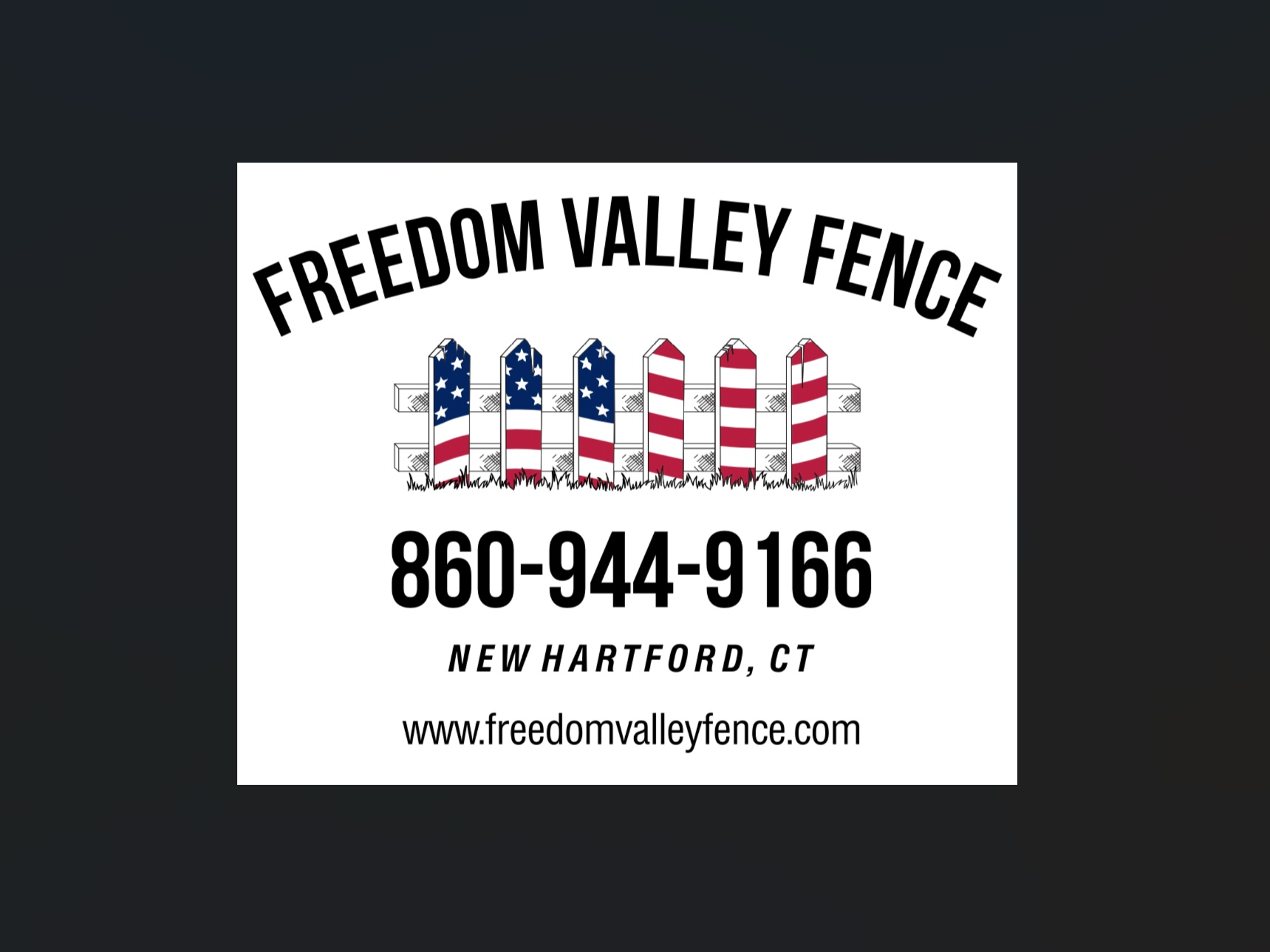 Freedom Valley Fence logo