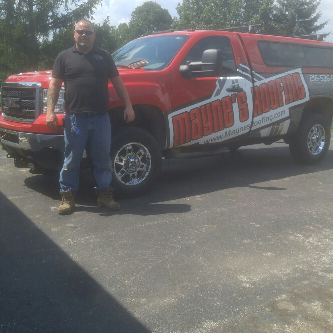 Mayne's Roofing LLC logo