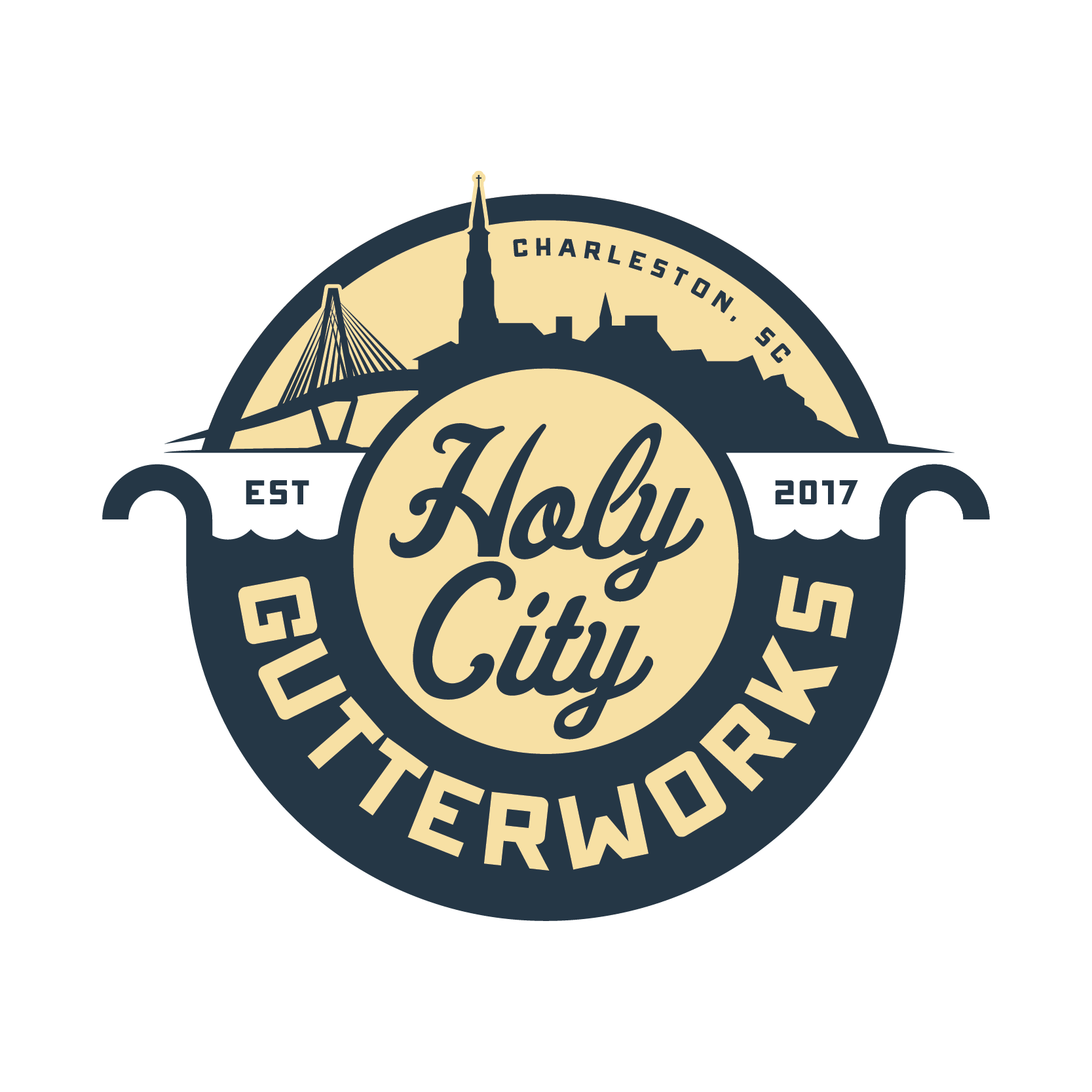 Logo for Holy City Gutterworks