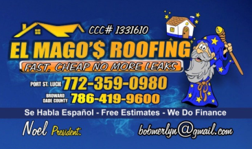 El Mago's Roofing Corp logo
