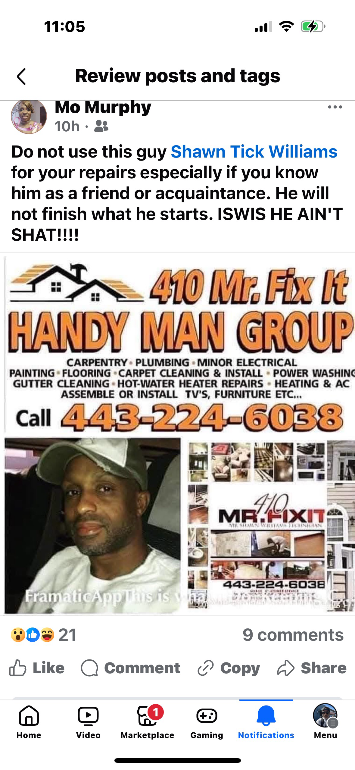 Avatar for 410MrFixIt Handy Man Group