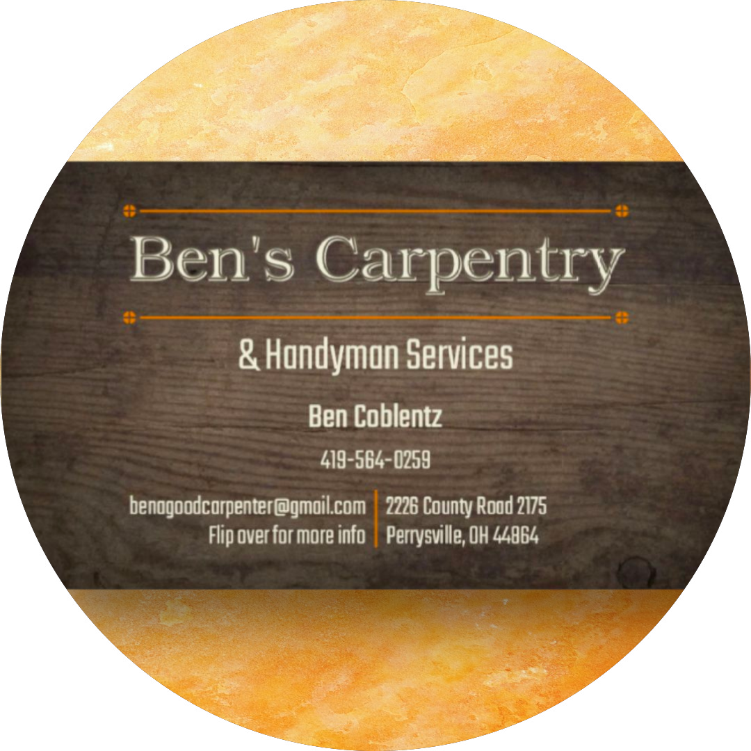 Logo for Ben's Carpentry