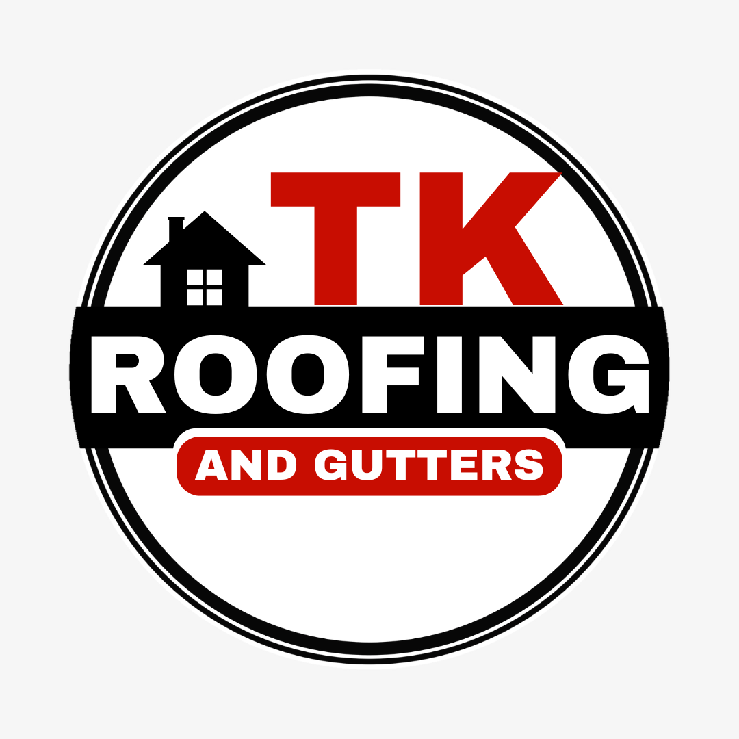 TK Roofing and Gutters logo