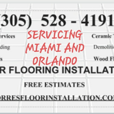 T&R TORRES FLOORING INSTALLATION logo