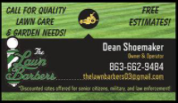 The Lawn Barbers logo