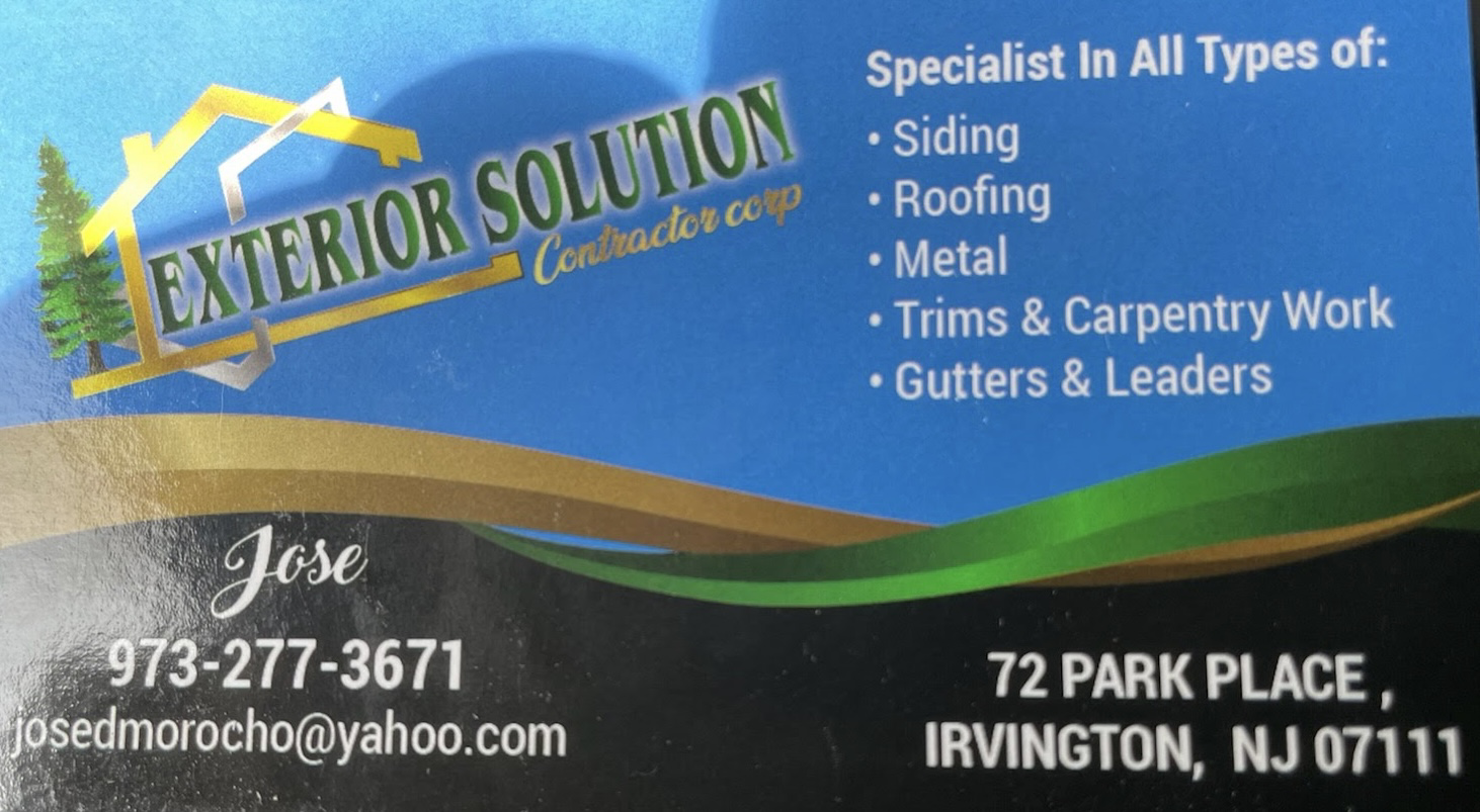 Logo for Exterior solution contractor corp.