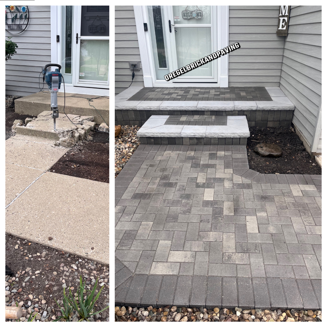 Logo for Oregel Brick and Paving