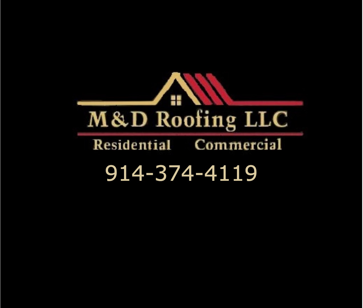 M & D Roofing LLC logo