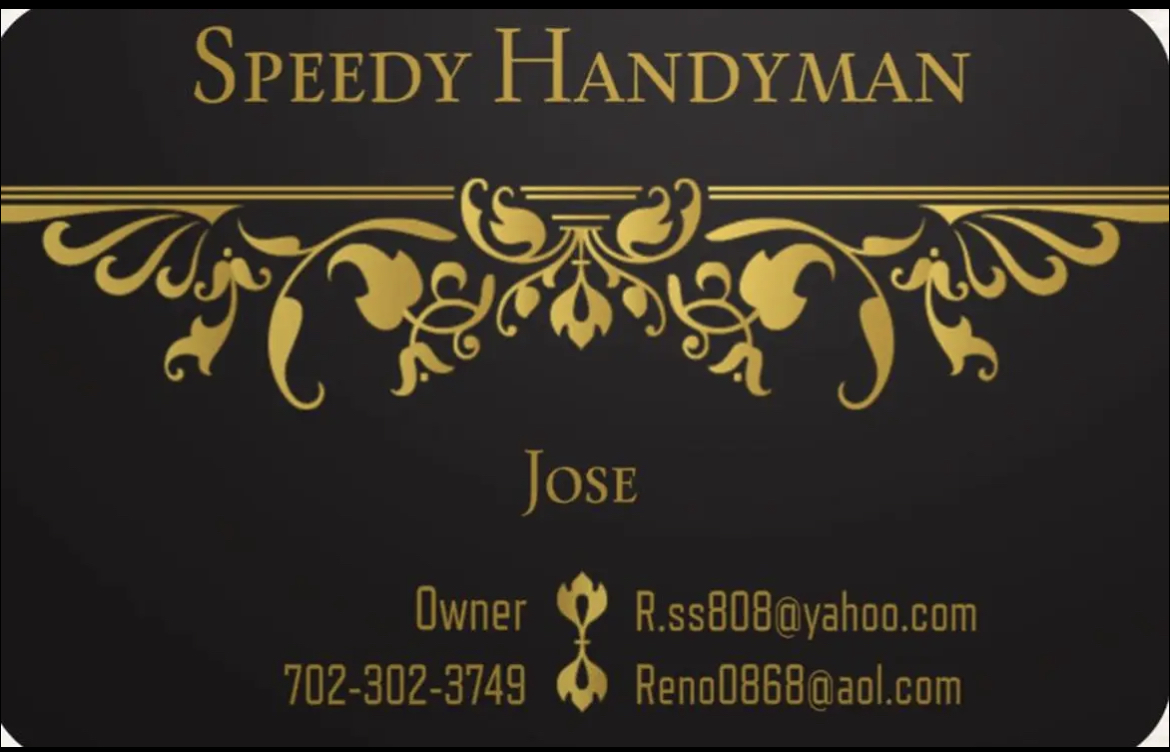 Logo for Speedy Handyman