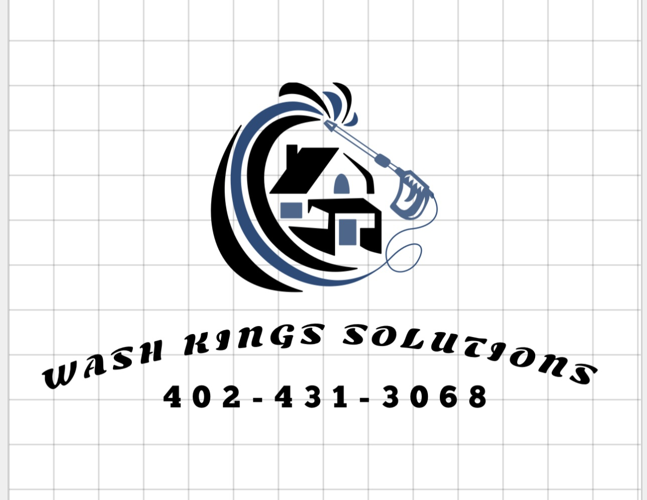 Logo for Wash kings solutions.