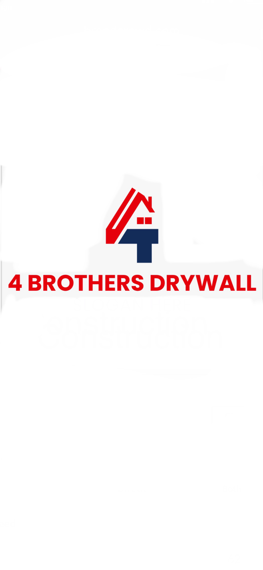 Logo for 4 Brothers Drywall