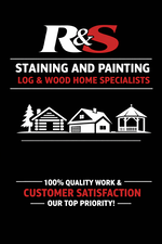 Logo for R&S Staining and Painting LLC