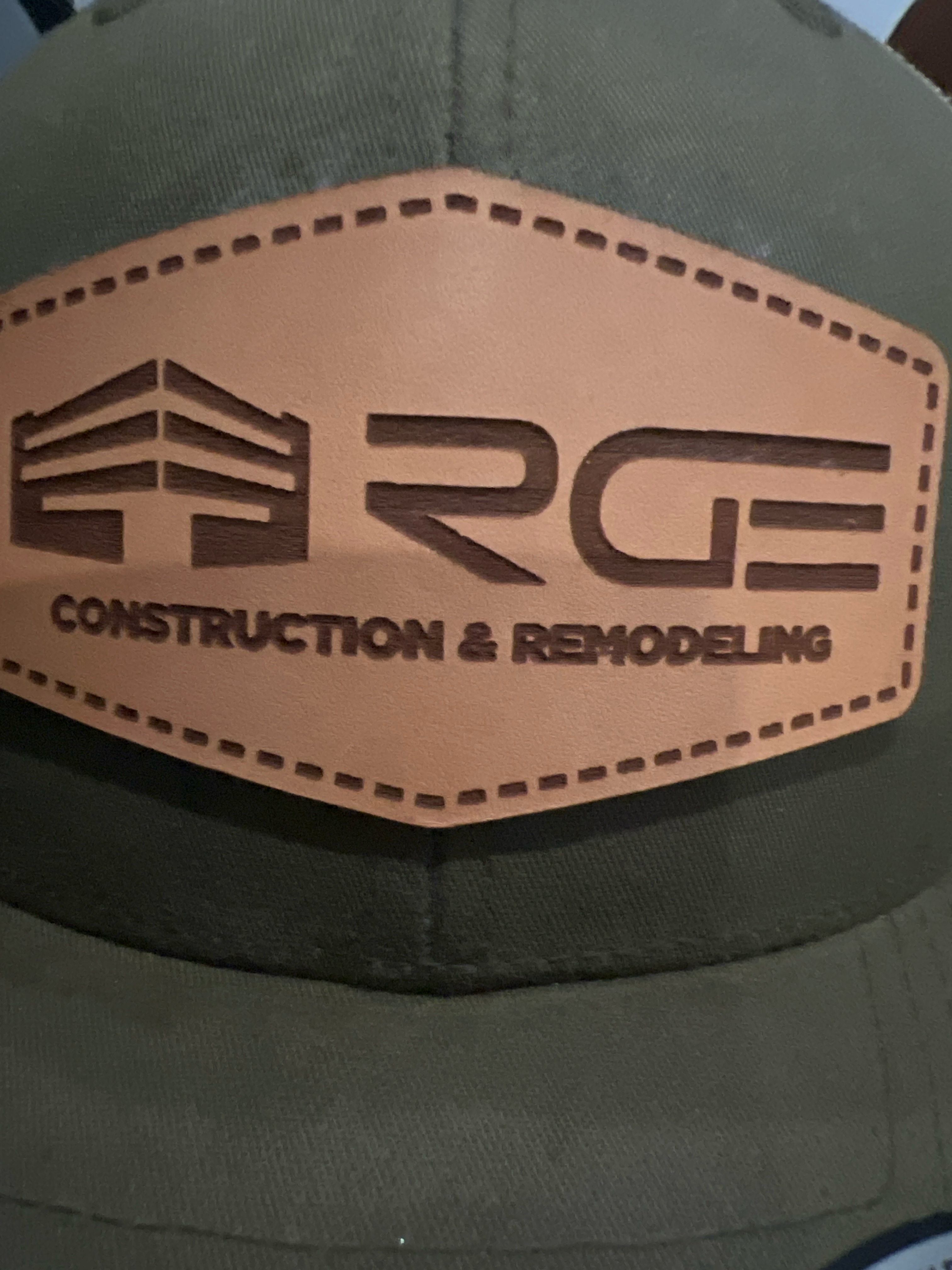 Logo for R G E Construction