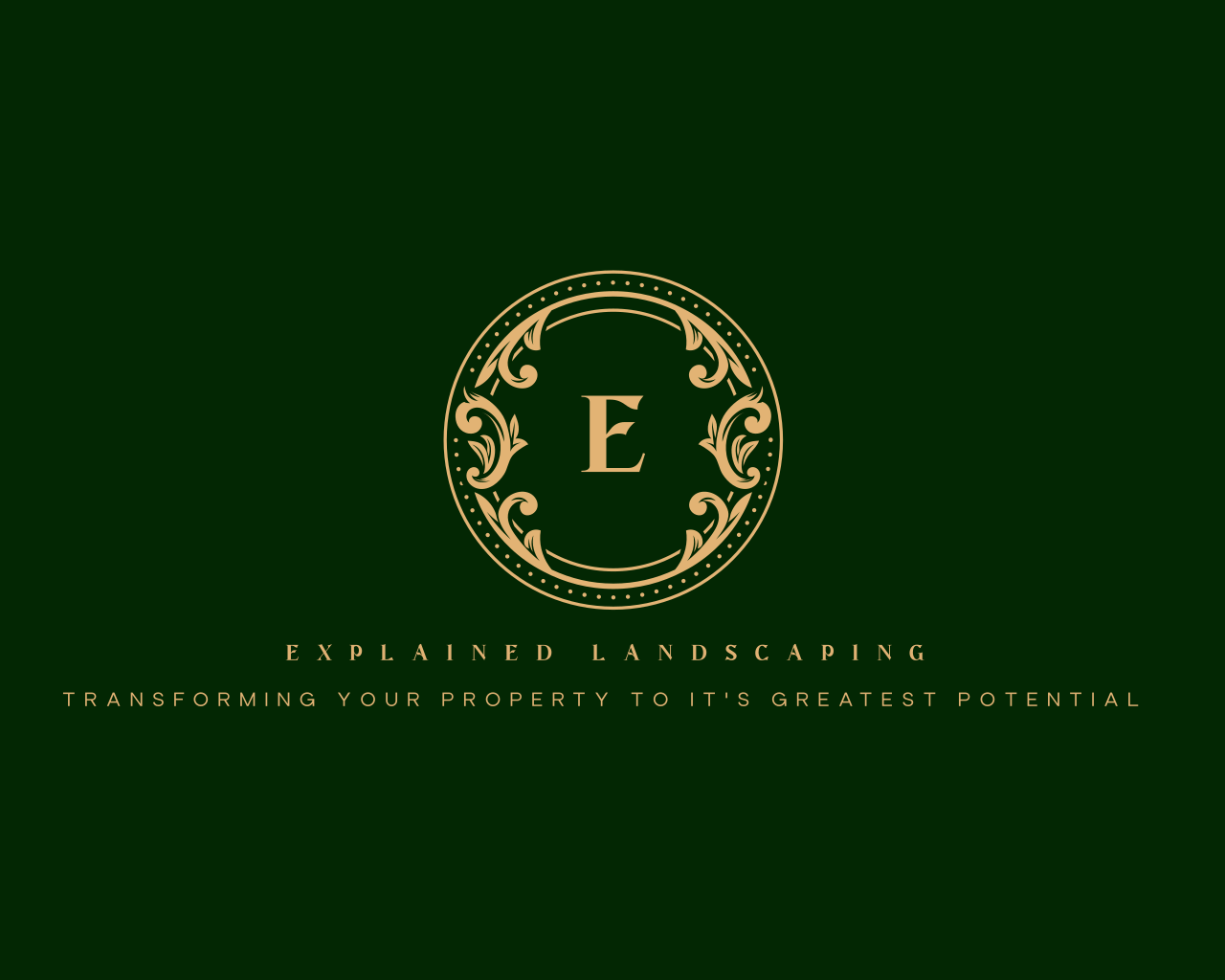 Logo for Explained Landscaping