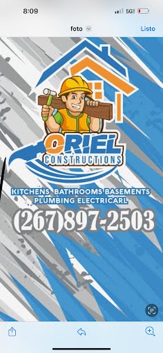 Oriel S construction logo