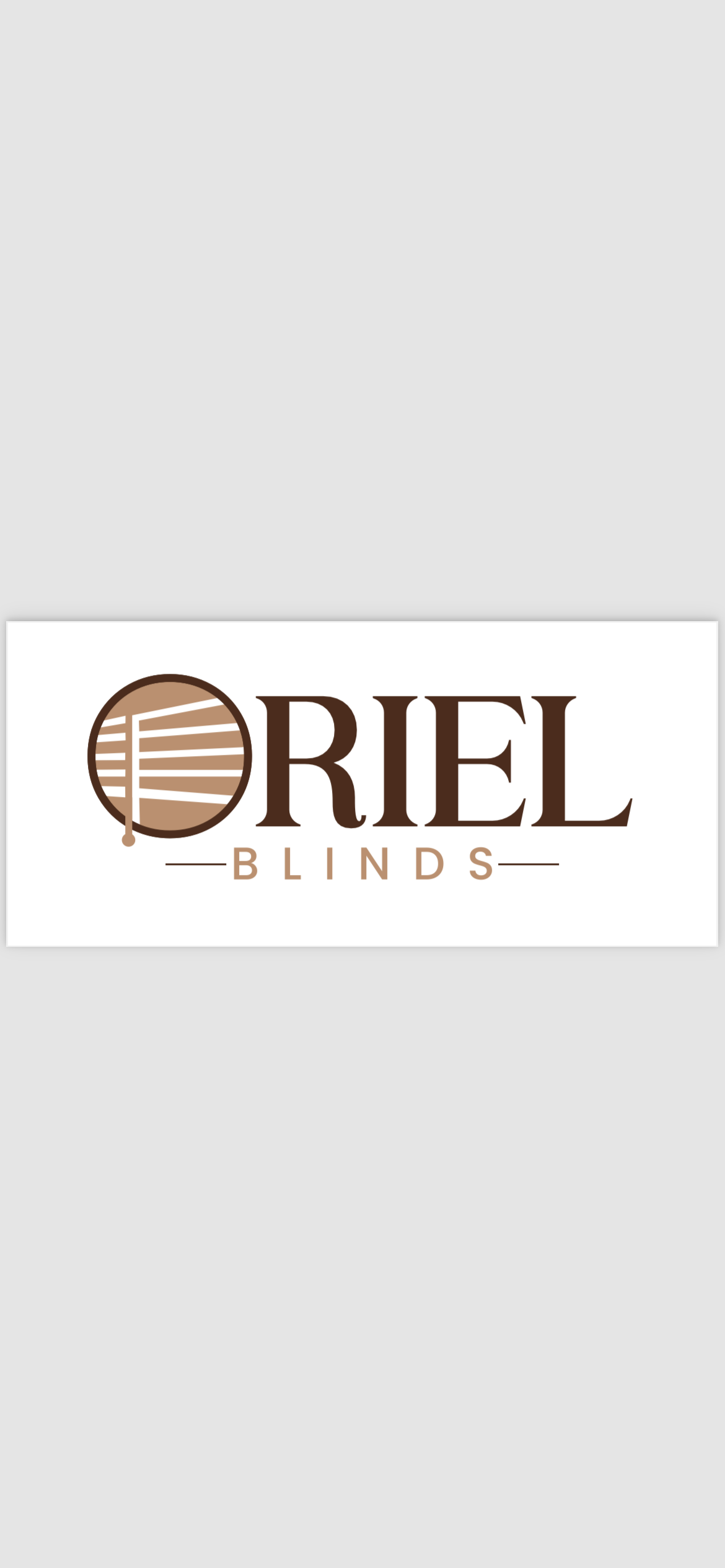Logo for Oriel Blinds