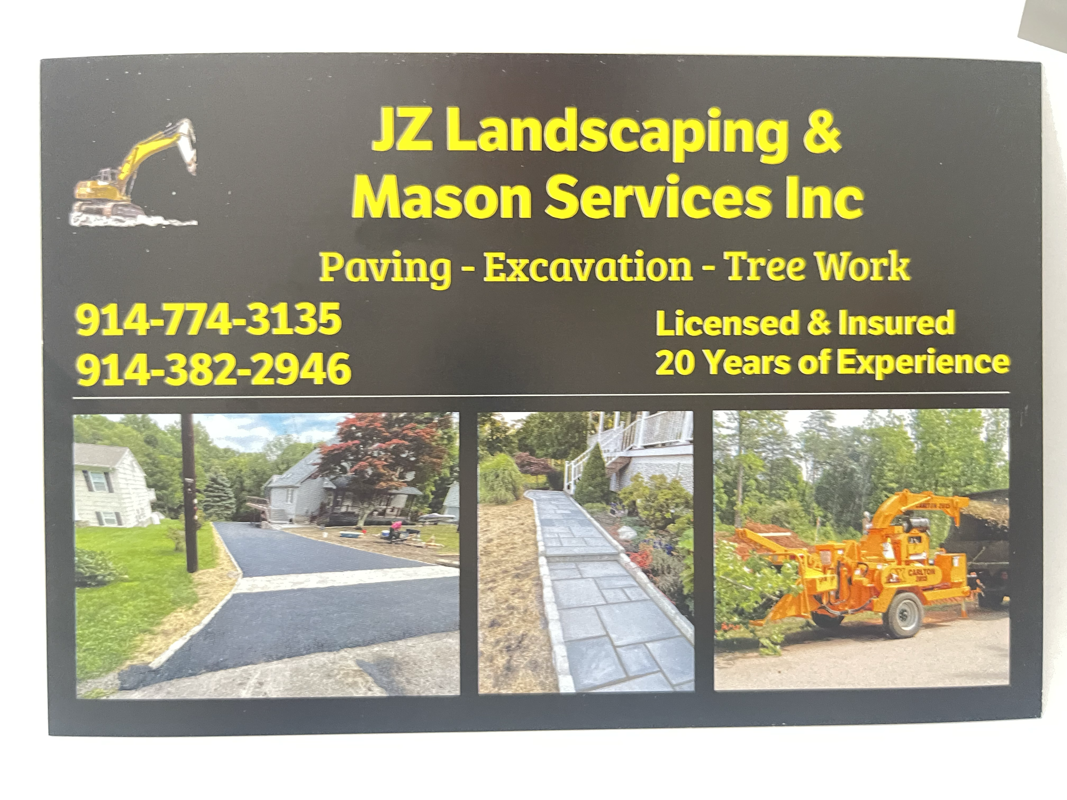 JZ Landscaping and Mason Services Inc. logo