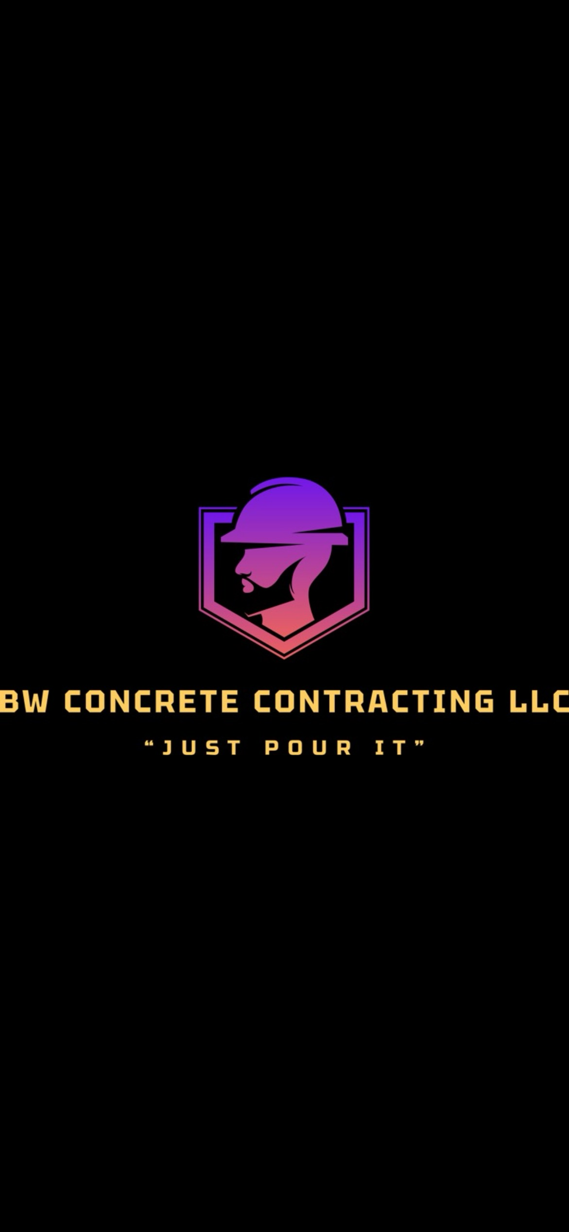 Logo for BW Concrete Contracting LLC