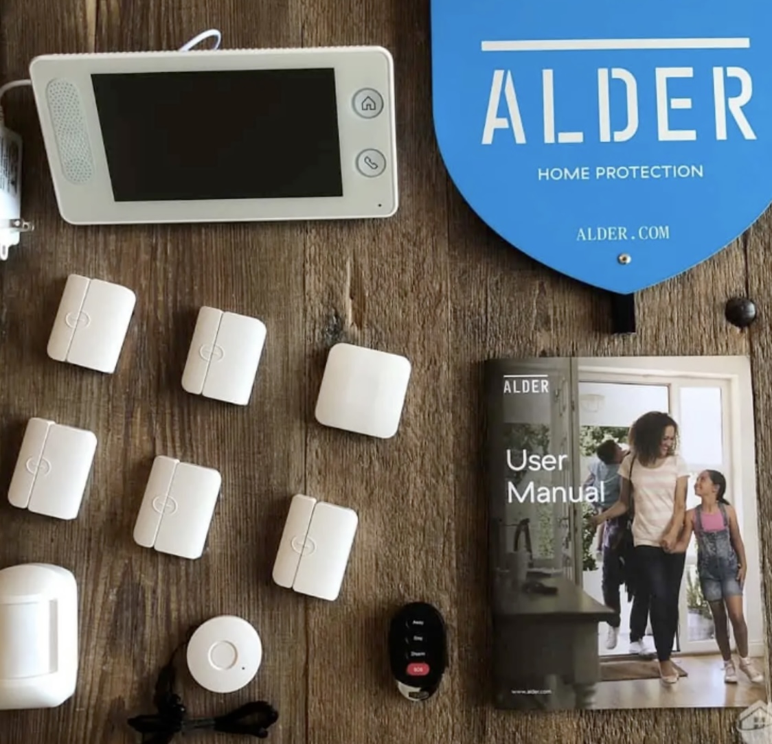 Logo for Alder Alabama Home Security