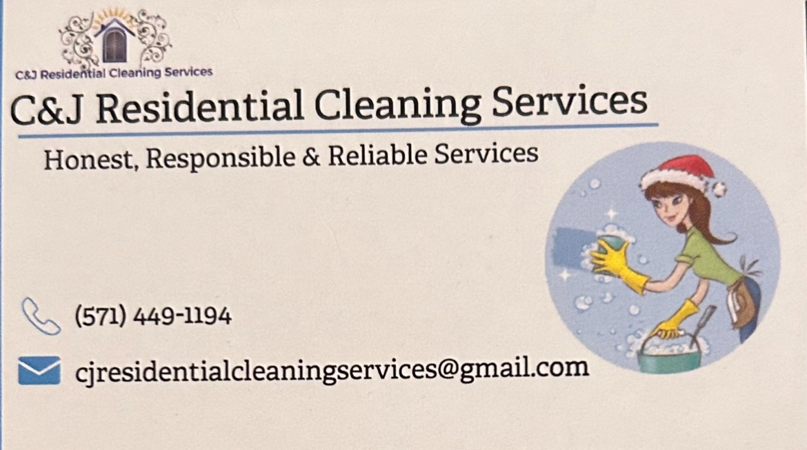 C&J Residential Cleaning Services logo