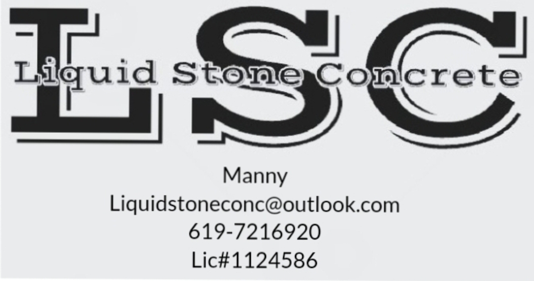 Logo for Liquid Stone Concrete