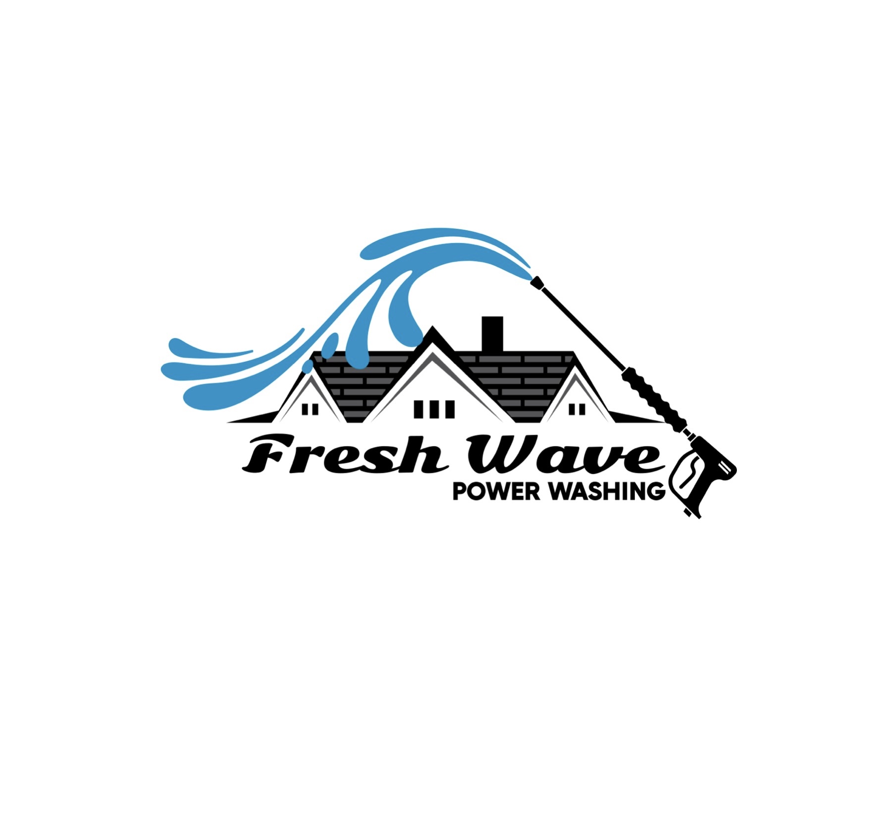 Logo for Fresh Wave Power Washing, LLC