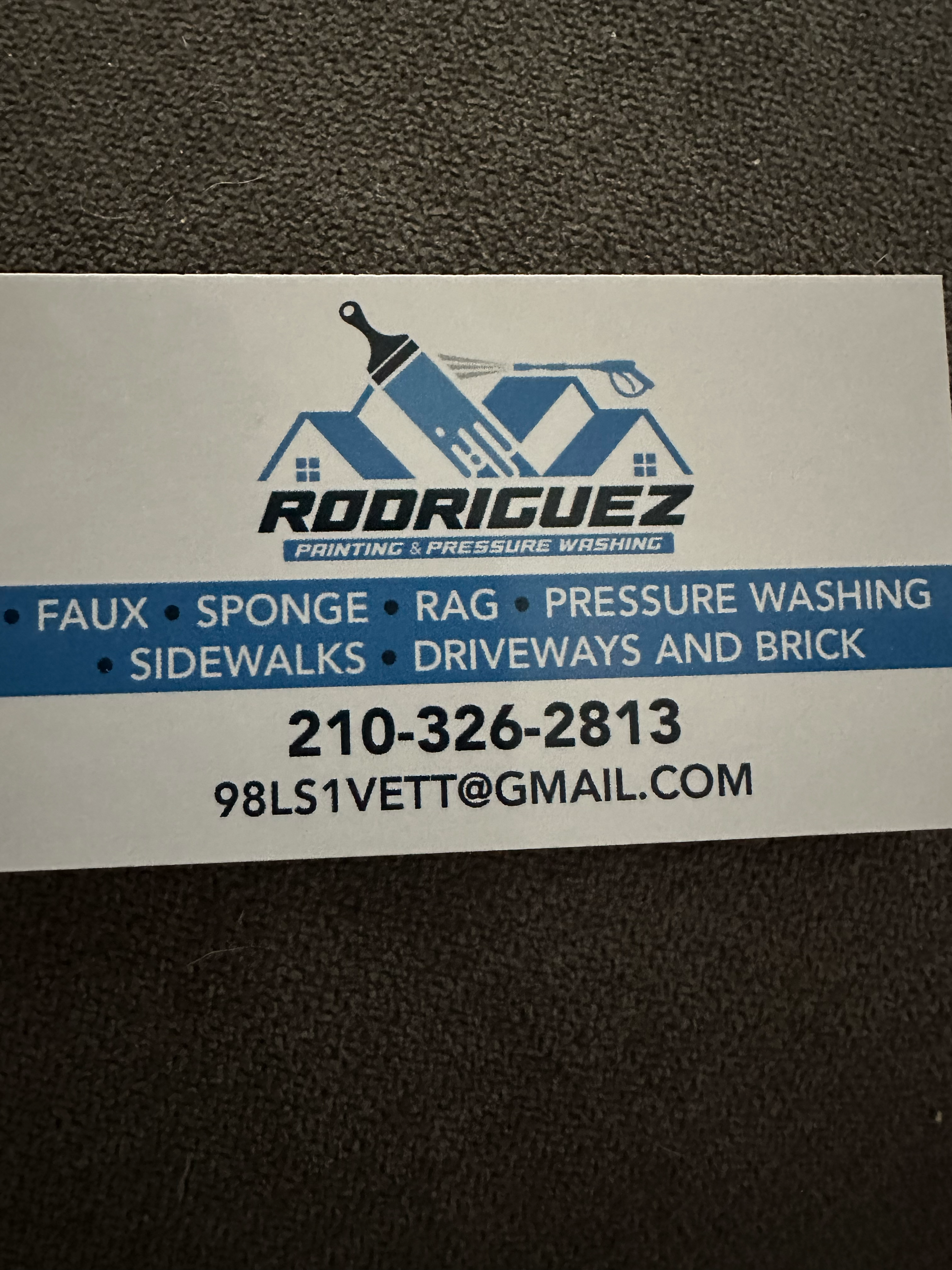 Rodriguez Painting and Pressure Washing logo