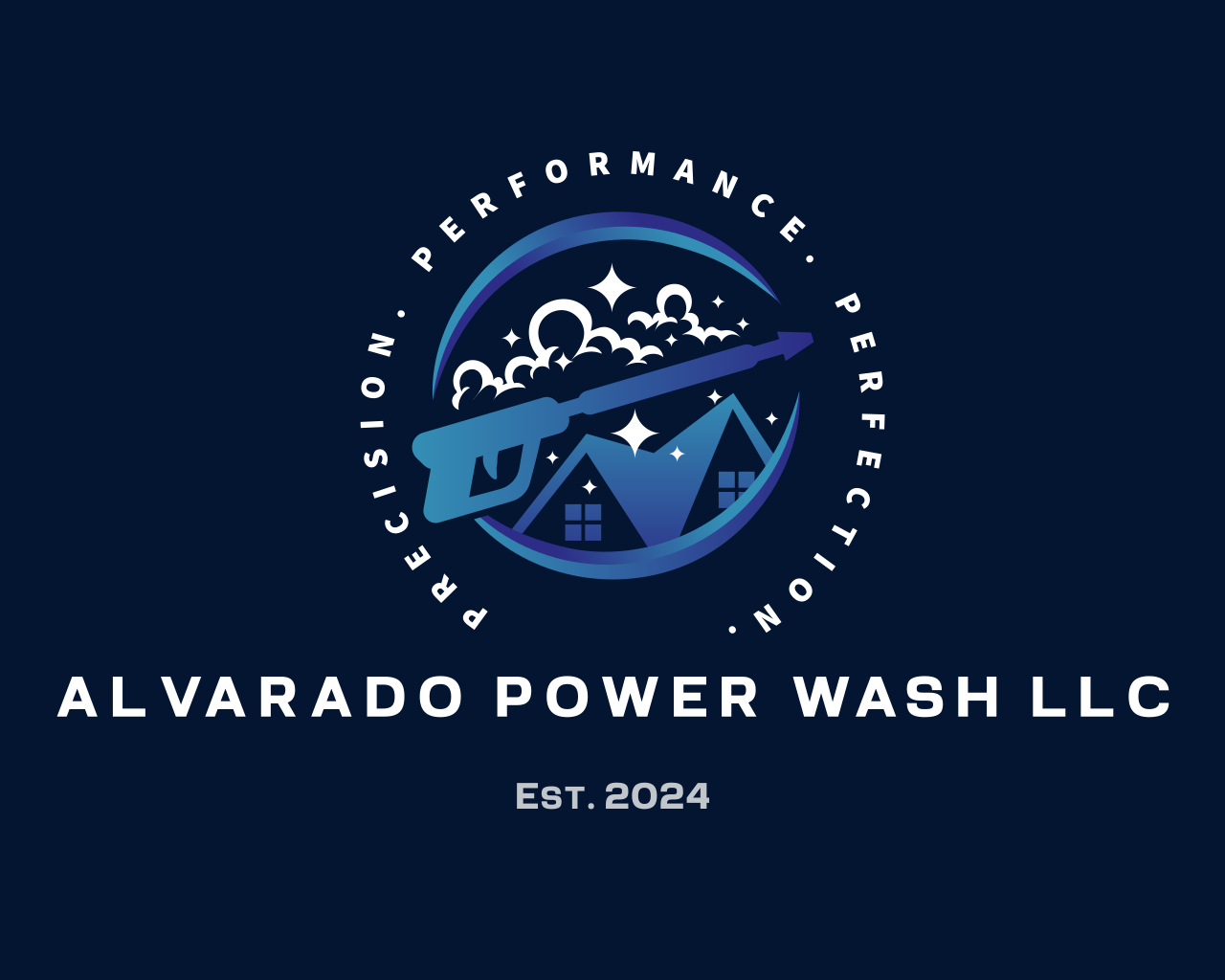 Logo for Alvarado Power Wash LLC