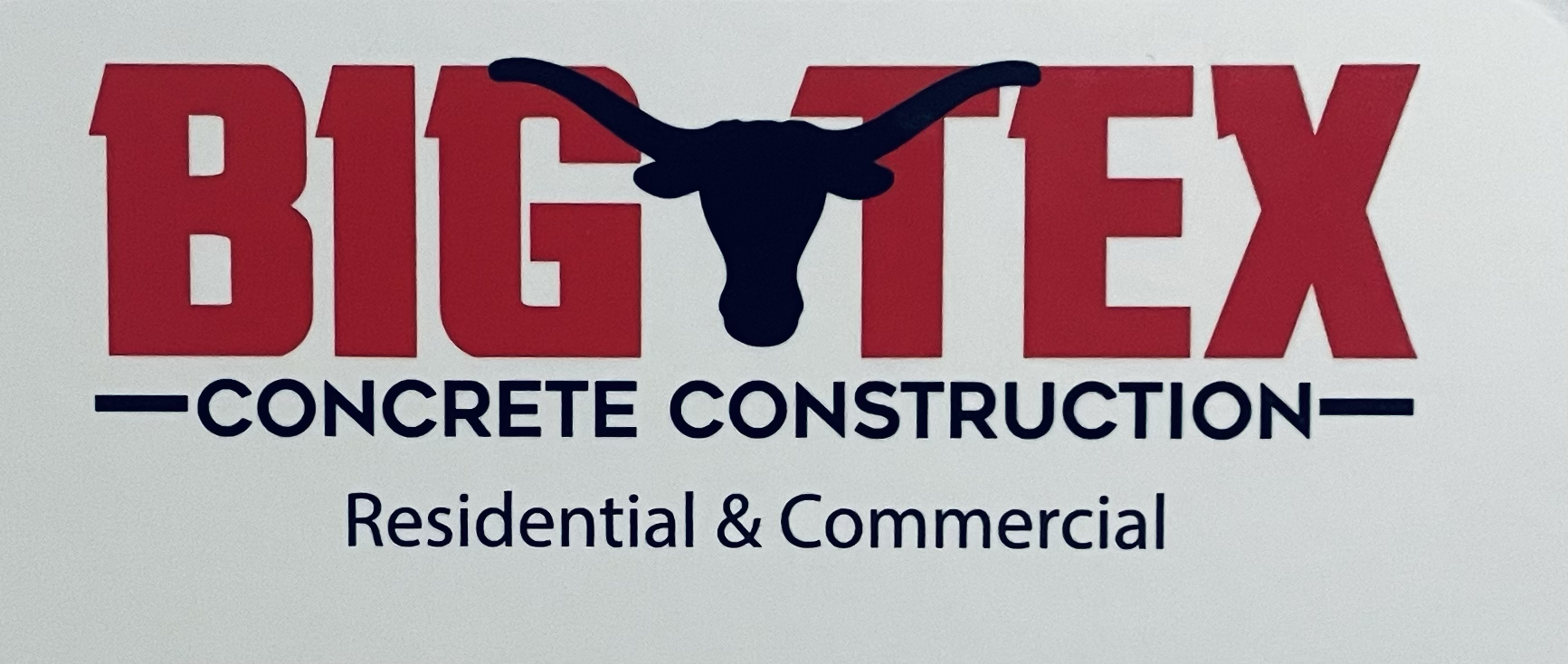 Logo for Big Tex Concrete Construction