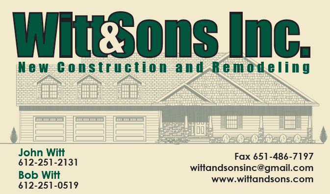 Logo for Witt & Son's Inc