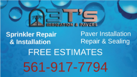 3 T's Irrigation and Pavers logo