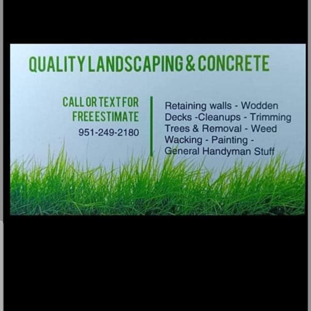 Avatar for QUALITY CONCRETE AND LANDSCAPING