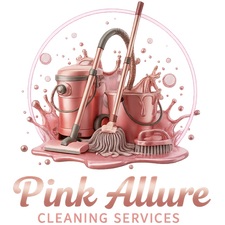 Logo for Pink Allure Cleaning Services LLC