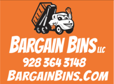 Logo for Bargain Bins AZ- East Valley Dumpster Rentals