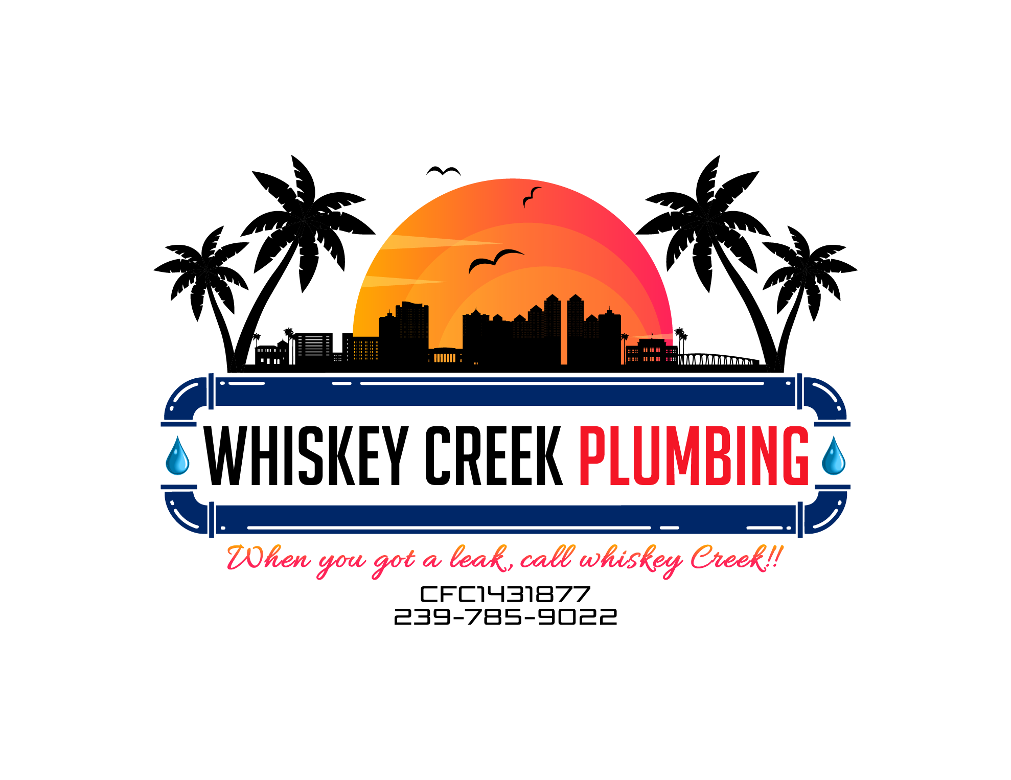 Whiskey Creek Plumbing logo
