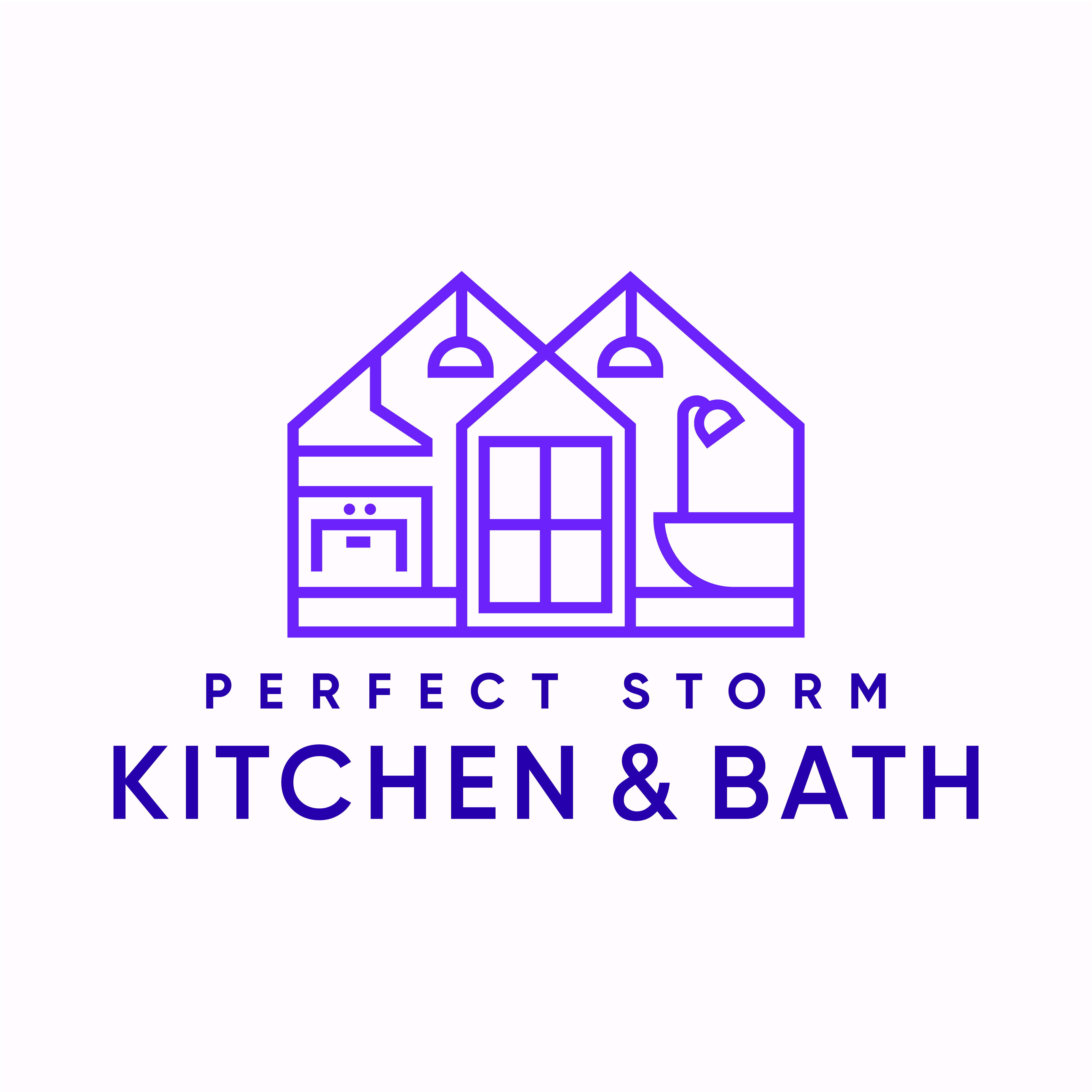 Logo for Perfect Storm Renovations, LLC.
