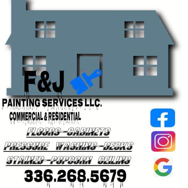 Logo for F&J Painting Services