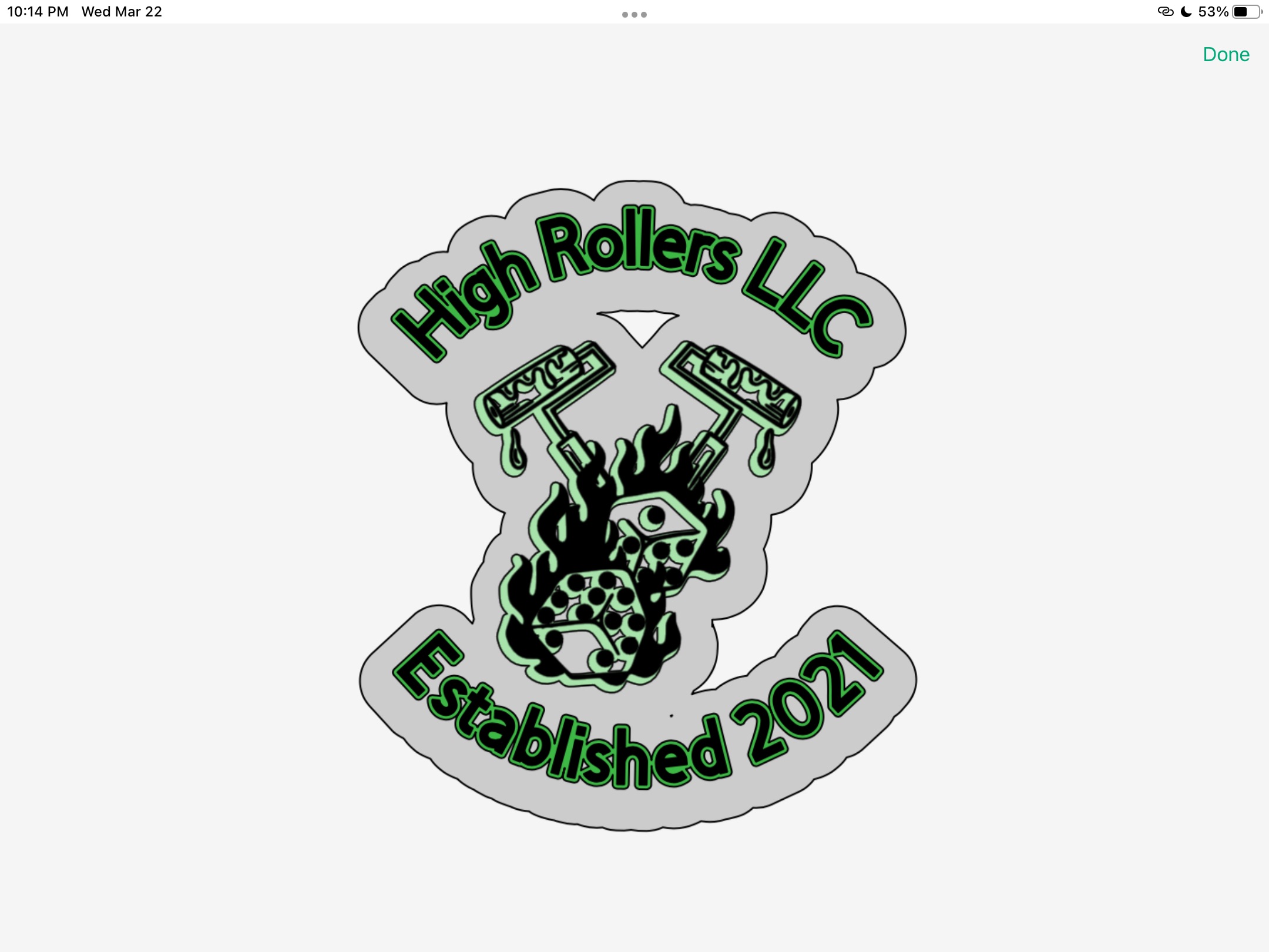 High Rollers LLC. logo
